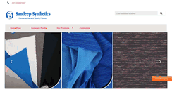 Desktop Screenshot of fabricsuppliersindia.com